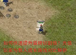 如何快速提升盾牌切割值?充值玩家与散人成长路线对比解析 如何快速提升盾牌切割值?充值玩家与散人成长路线对比解析