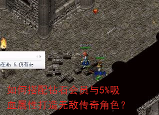 如何搭配钻石会员与5%吸血属性打造无敌传奇角色? 如何搭配钻石会员与5%吸血属性打造无敌传奇角色?