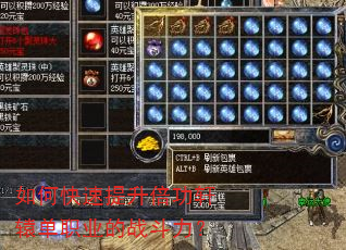 如何快速提升倍功轩辕单职业的战斗力? 如何快速提升倍功轩辕单职业的战斗力?