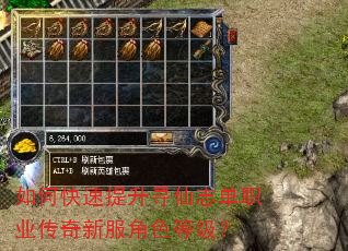 如何快速提升寻仙志单职业传奇新服角色等级? 如何快速提升寻仙志单职业传奇新服角色等级?