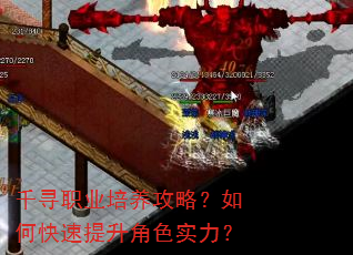 千寻职业培养攻略?如何快速提升角色实力? 千寻职业培养攻略?如何快速提升角色实力?