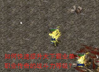 如何快速提升天下霸业单职业传奇的战斗力等级? 如何快速提升天下霸业单职业传奇的战斗力等级?