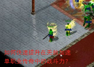 如何快速提升在无赦加速单职业传奇中的战斗力? 如何快速提升在无赦加速单职业传奇中的战斗力?