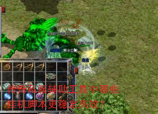 传奇私服辅助工具中哪些挂机脚本更稳定高效? 传奇私服辅助工具中哪些挂机脚本更稳定高效?